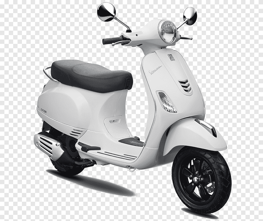 06) Vespa Lx 125 - White